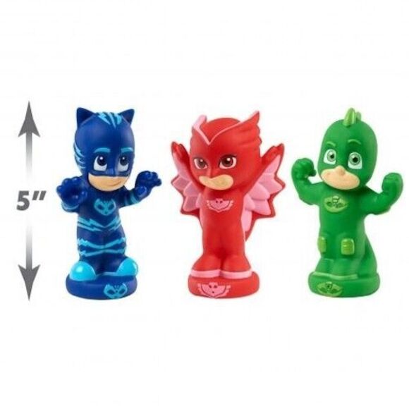 PJ MASKS: Power Heroes Water Squirters - Gekko, Catboy, Owlette - Bath Pool Toy - Picture 6 of 7